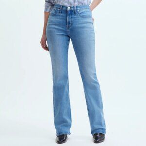 Madewell Kick Out Crop Full Length Jeans